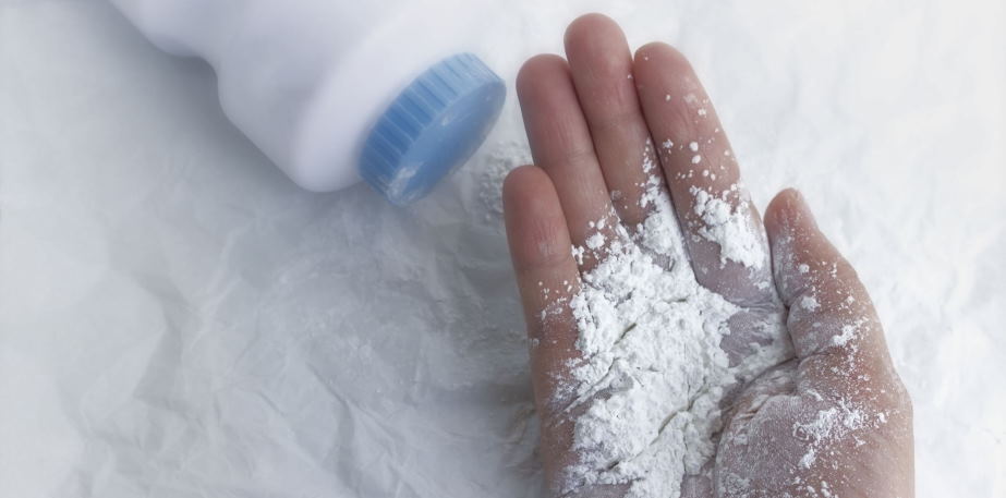 talcum powder in beauty routine